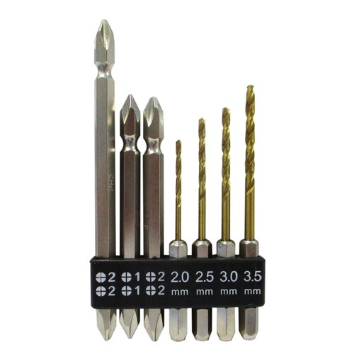 GT ビット&ドリルセット 7PCS