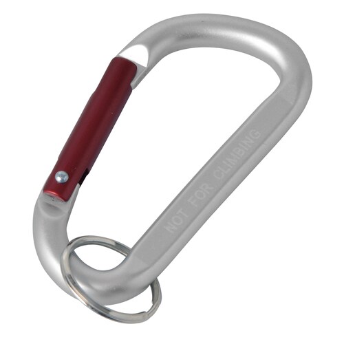 GT アルミカラビナ8×80 シルバー