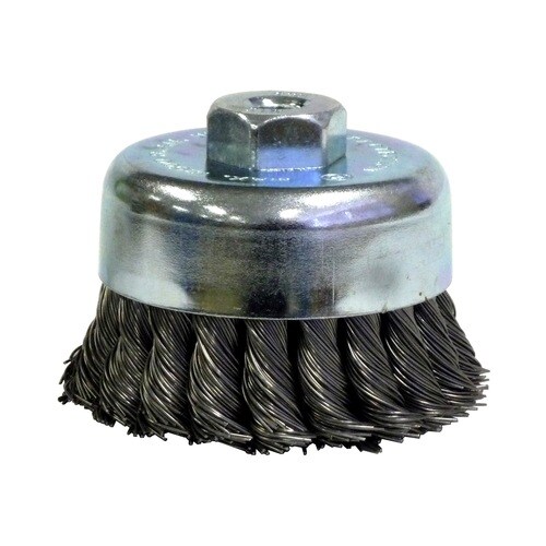 極龍 強靭ヒネリブラシ80mm 鋼線