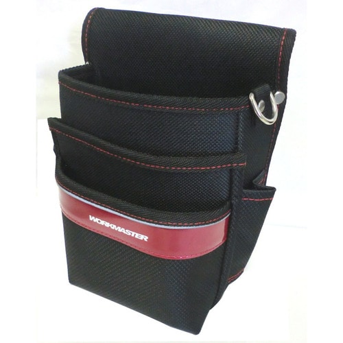 WM 腰袋 3段 赤 WMK−01R