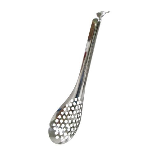 スタイリッシュ ステン 穴明きレンゲ