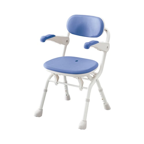 楽らく開閉シャワーベンチ Sコンパクト ブルー