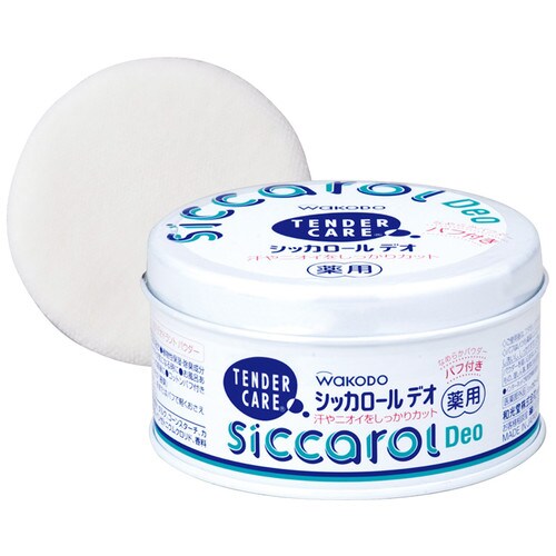 シッカロールデオ パフ付×48