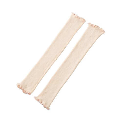 シルク混バラエティウォーマー ピンク