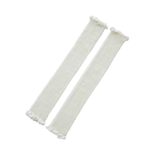 シルク混バラエティウォーマー アイボリー