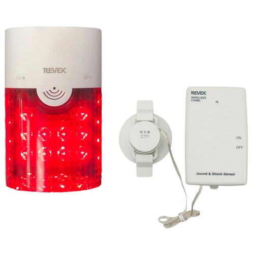 音・衝撃センサー ピカフラッシュチャイムセット