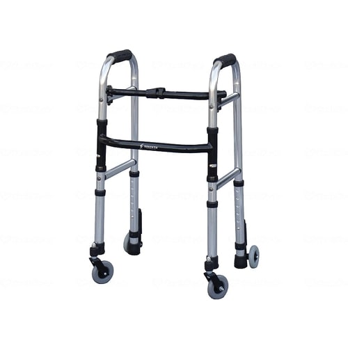 ミニフレームウォーカーキャスターモデルブレーキ付