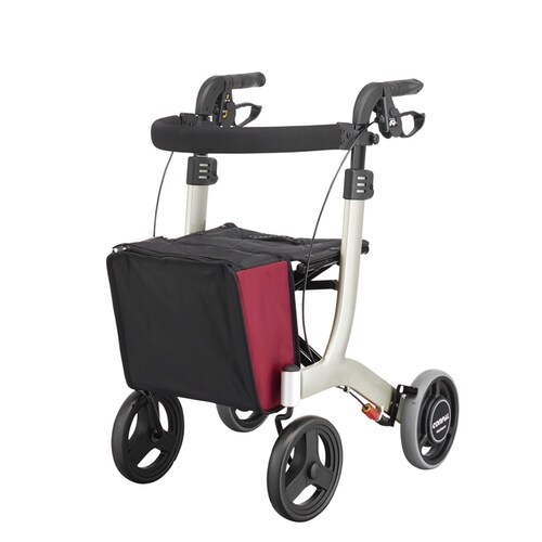 歩行車リトルターン 抑速付 ワインレッド