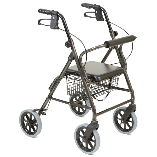 歩行車ハッピーIIトール ダークグレーメタリック