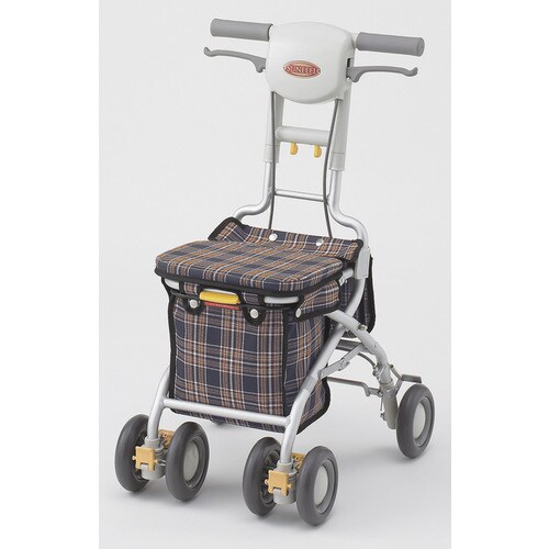 安寿 サンフィールショッピング 青チェック