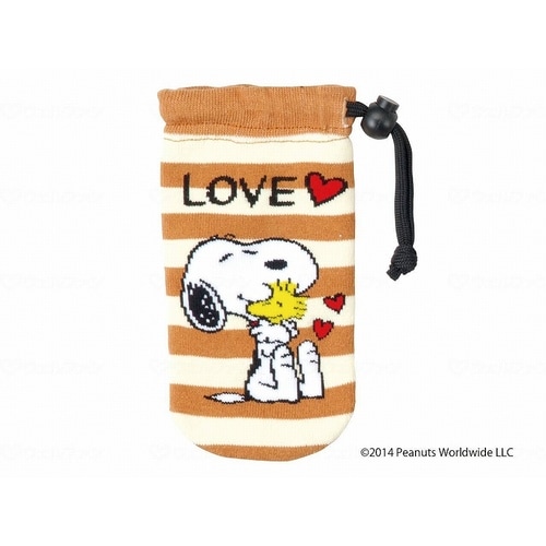 スヌーピー ステッキなつえぶくろ/ストライプ×8