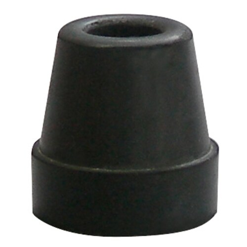 4点杖用取替えゴム 12mm ブラック×17