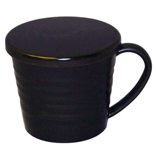 フタ付き軽マグ/黒×9