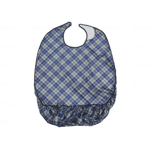 食事サロン 紺チェック×5