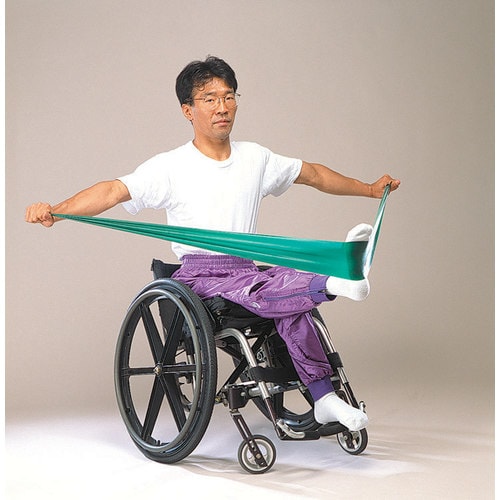 セラバンド 5.4m巻 中 緑×4