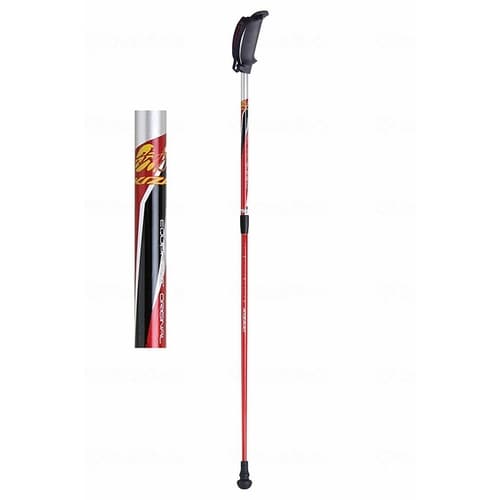 歩ミングポール2段コマ式伸縮ポール イエロー