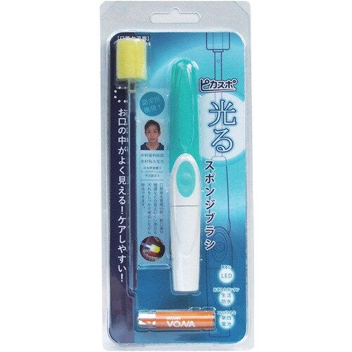 ピカスポ本体+スポンジブラシ 50本入×2
