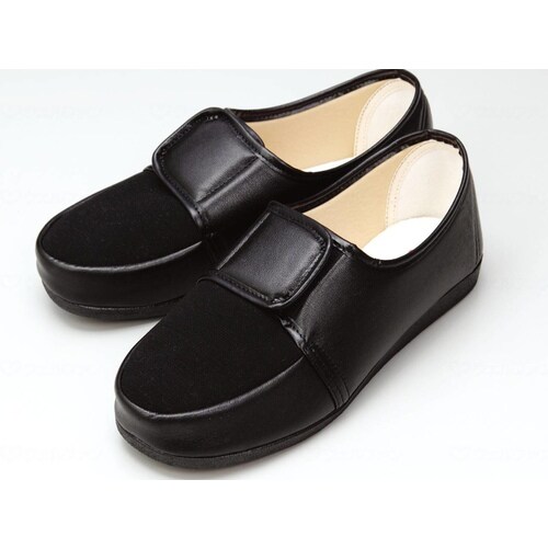 リハビリシューズW603 黒 左24右25×2