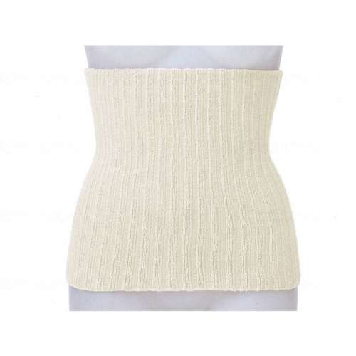 遠赤毛混リブ腹巻き/ホワイト/M−L×6