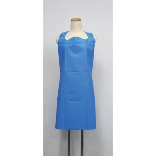 ウレタン防水カラーエプロン/ブルー/ショート×4