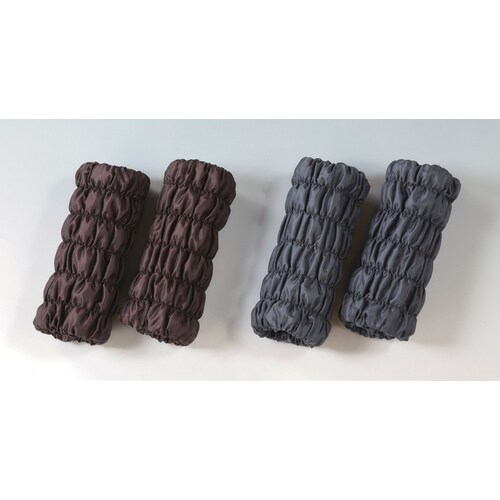 足首ウォーマー極 ブラウン レギュラー×2