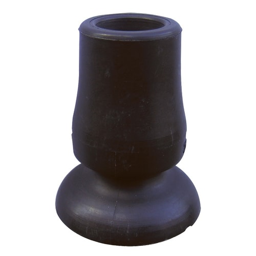 ステッキ用替えゴム19mmDX/ブラック×14