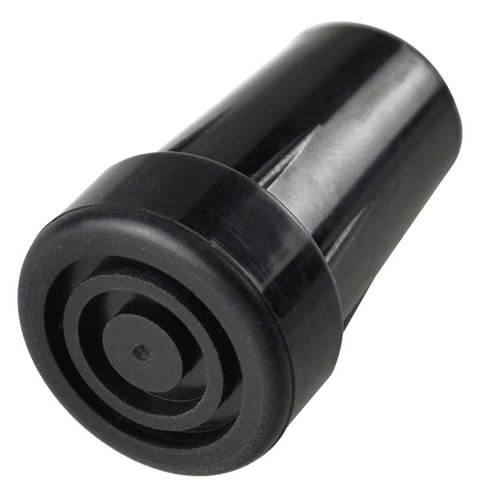 先ゴム(杖外径16mm用・大)/黒×16