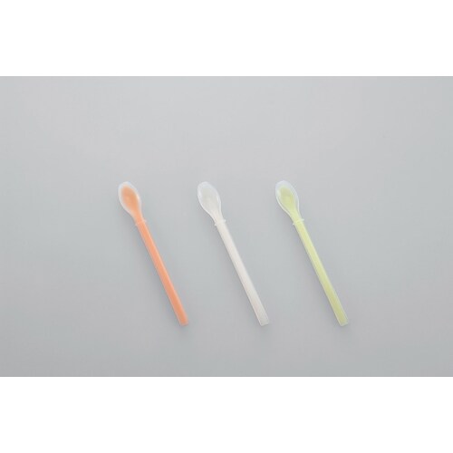 ソフトゴムスプーンシリコン一体タイプ/橙/ピュア