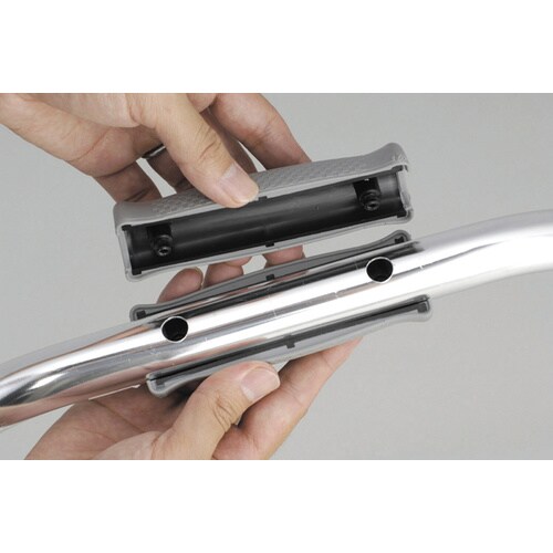 歩行器用 交換用グリップ(4個1組) 黒×3