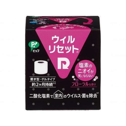 ウィルリセット置き型・ゲルタイプ/フローラル×6