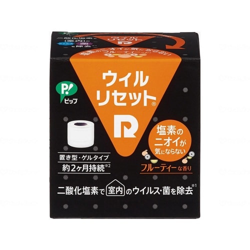 ウィルリセット置き型・ゲルタイプ/フルーティ×6