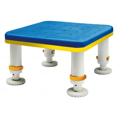 浴槽台 コンパクト/青/15−25cm