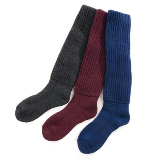 ルームソックス/チャコールグレー/21ー26cm