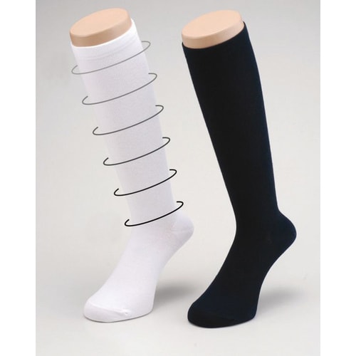 消臭・着圧ソックス「女性」/ホワイト×4