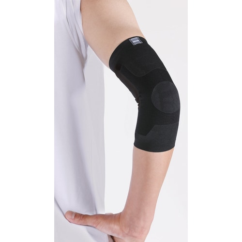 すっきりフィット ヒジ/黒/S×6