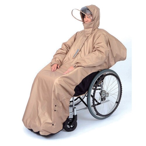 RAKU暖レイン収納袋付 ベージュ L