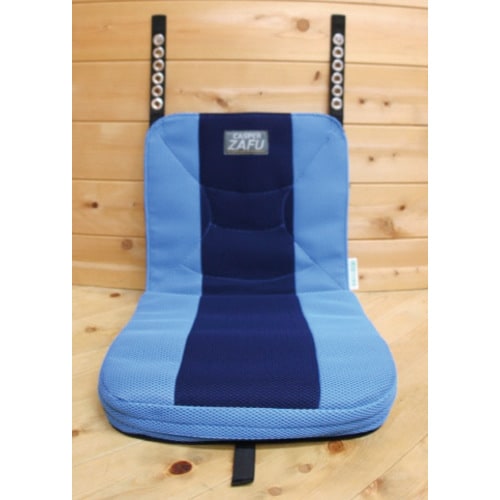 ZAFU(車いす用クッション)ゼロコード付/青/S