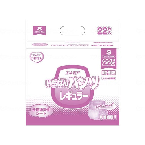 いちばんパンツレギュラー S 22枚入×4