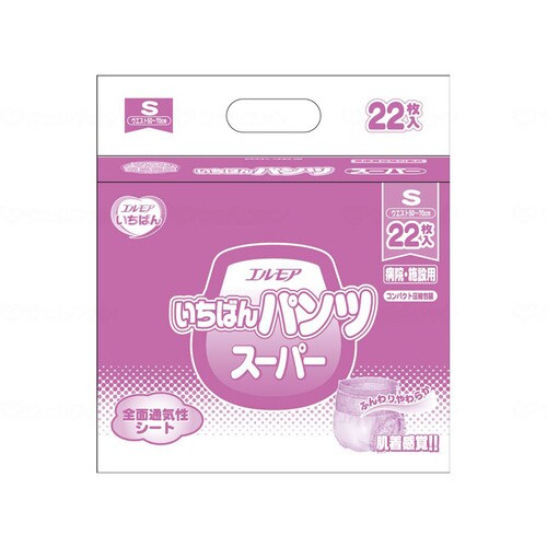 いちばんパンツスーパー S 22枚入×4