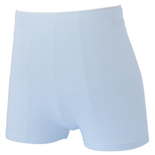 ふわふわフィットパンツ サックスブルー SS×3