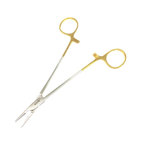 持針器(ダイヤチップ付)ヘガール持針器 160mm