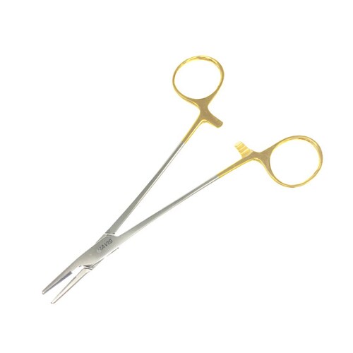 持針器(ダイヤチップ付)ヘガール持針器 145mm