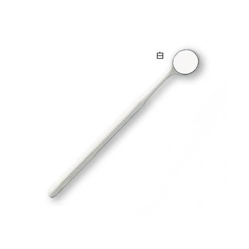 検診用マウスミラー ディスポタイプ/滅菌済 (白)