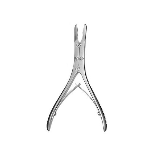 丸ノミ鉗子 ラスキン 曲 150mm