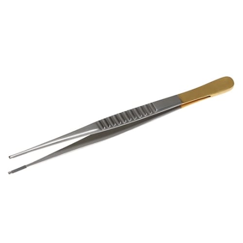 T/Cドベイキー有鈎ピンセット15cm