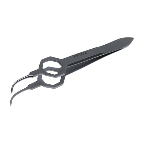 フォスターデリケートピンセット 有鈎曲