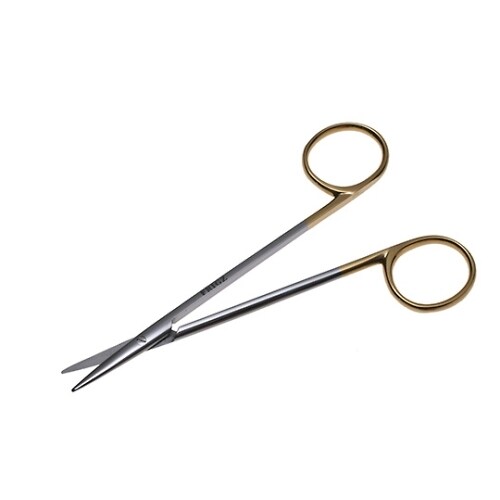 T/C形成デリケート剪刀 12cm 曲