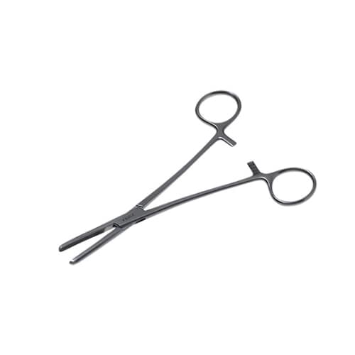 チューブ鉗子 タテミゾ 15cm