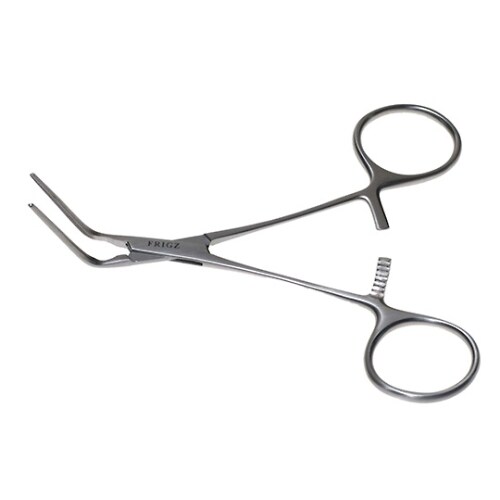 クーリー血管鉗子 13.5cm #4 アングル