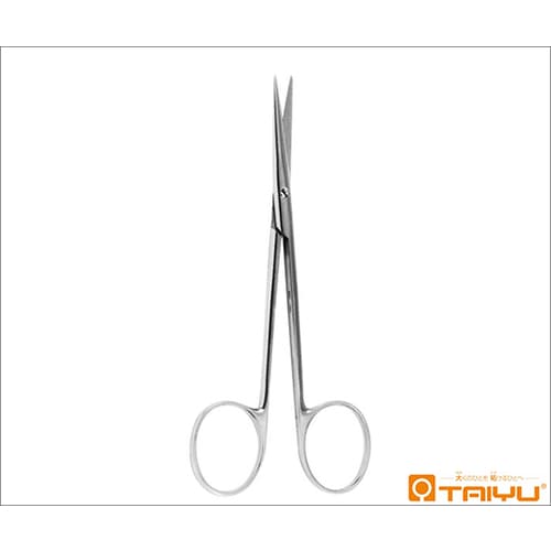 デリケート型剥離剪刀 直 ネジ止 全長11.5cm